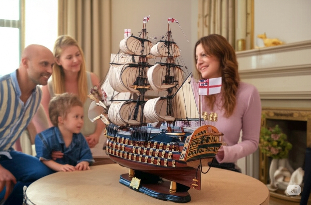 Ekskluzywny model okrętu HMS Victory model żaglowca admirała Nelsona