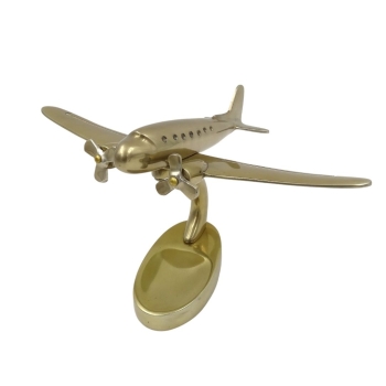 Duży metalowy model samolotu dwusilnikowego – 90549