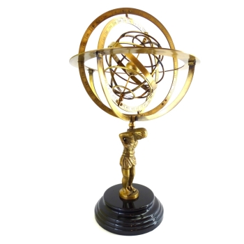 Astrolabium sferyczne ATLAS - AMS 50cm sfera armilarna