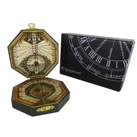 Oktagonalny zegar słoneczny i kompas H06