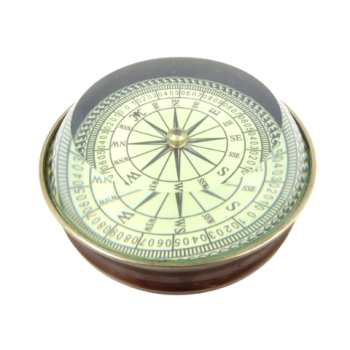 Mosiężny kompas soczewkowy NC2511