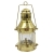 Stylowa lampa żeglarska, naftowa lampa nawigacyjna z mosiądzu, dawna lampa okrętowa 25cm
