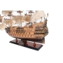 Elitarny model okrętu flagowego floty Ludwika XIV z końca XVII wieku Soleil Royal - Słońce Królewskie