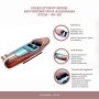Ekskluzywny model motorówki Reeva Aquarama 87cm - wielki, drewniany model klasycznej, włoskiej łodzi motorowej – 4P-90