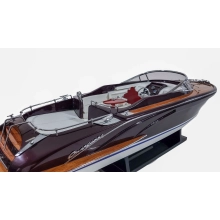 Riva Rivarama 44 - drewniany model współczesnej, włoskiej łodzi motorowej 70cm