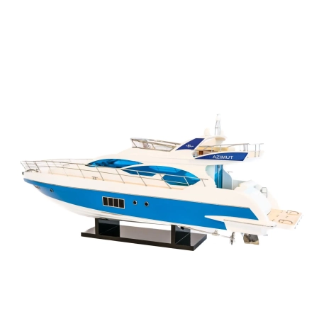 Azimut 64 Flybridge - olbrzymi, marynistyczny model włoskiej łodzi motorowej 85cm