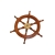 Marynistyczne, drewniane koło sterowe 60cm - symbol steru władzy