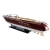 RIVA AQUARAMA 70cm - wielki, drewniany model klasycznej, włoskiej łodzi motorowej, prestiżowa dekoracja marynistyczna, prezent