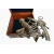 Potężny mosiężny sekstant żeglarski w drewnianej skrzynce, prezent dla Żeglarza, dekoracja marynistyczna