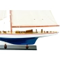 Wielki drewniany model jachtu legendy J-Class America's Cup z 1934 - “Endeavour”
