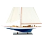 Wielki drewniany model jachtu legendy J-Class America's Cup z 1934 - “Endeavour”