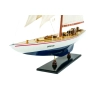 Wielki drewniany model jachtu legendy J-Class America's Cup z 1934 - “Endeavour”