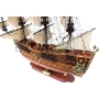 Model żaglowca HMS Prince 96cm – replika 100-działowego okrętu liniowego Royal Navy, marynistyczny prezent