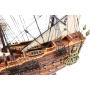 Model żaglowca HMS Prince 96cm – replika 100-działowego okrętu liniowego Royal Navy, marynistyczny prezent