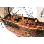 Model żaglowca HMS Prince 96cm – replika 100-działowego okrętu liniowego Royal Navy, marynistyczny prezent