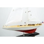 Drewniany model jachtu J klasy regat America's Cup z 1937 “Ranger” 90cm