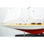 Drewniany model jachtu J klasy regat America's Cup z 1937 “Ranger” 90cm