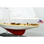 Drewniany model jachtu J klasy regat America's Cup z 1937 “Ranger” 90cm