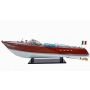 Elitarny, drewniany model legendarnej włoskiej łodzi motorowej Super Riva Aquarama Lamborghini 92cm