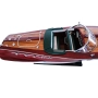 Riva Ariston 54cm - drewniany model legendarnej, włoskiej łodzi motorowej, elitarny prezent, nobilitujący morski dodatek