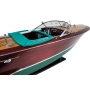 RIVA SUPER TRITONE 90cm - model klasycznej, drewnianej łodzi motorowej ery La Dolce Vita w skali 1:10