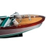 RIVA SUPER TRITONE 90cm - model klasycznej, drewnianej łodzi motorowej ery La Dolce Vita w skali 1:10