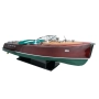 RIVA SUPER TRITONE 90cm - model klasycznej, drewnianej łodzi motorowej ery La Dolce Vita w skali 1:10